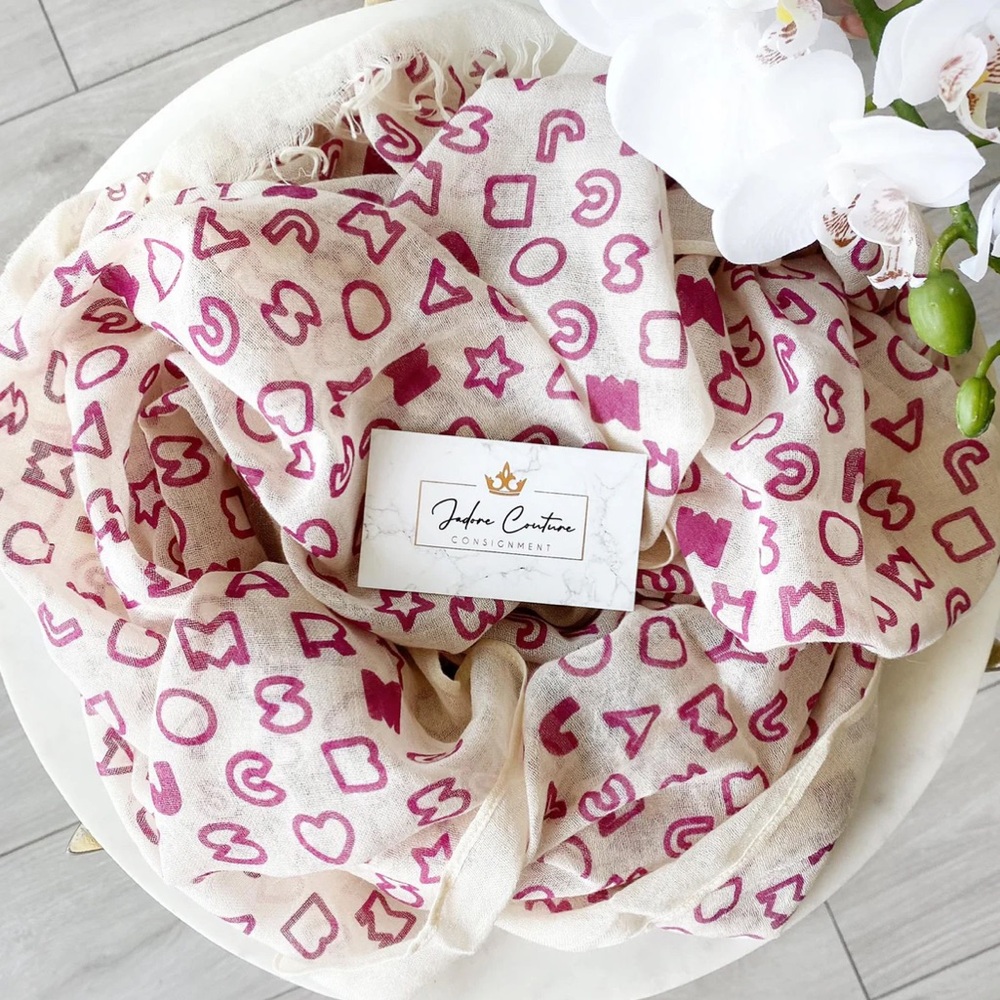 Marc By Marc Jacobs Beige Viscose & Cashmere Scarf